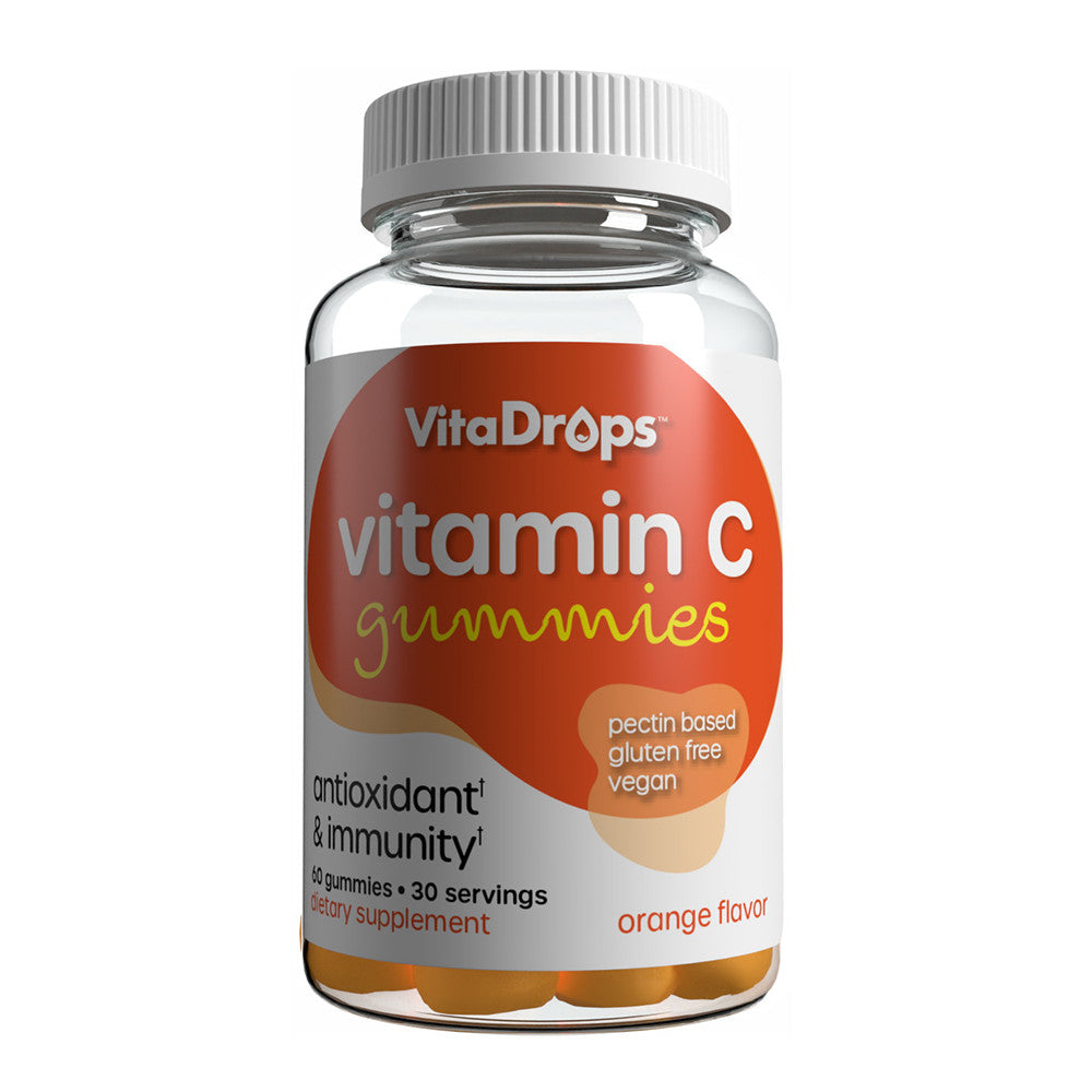 Windmill VitaDrops Vitamin C 250 mg Gummies, Orange Flavor, 60 Ea